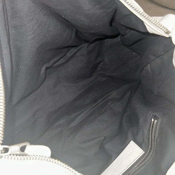 BALENCIAGA Motorcross Giant 21 Work Bag White Leather - Picture 12 of 13